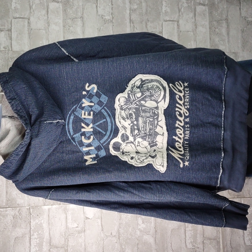Mickey's Garage French Terry Zip Jacket w/Hood